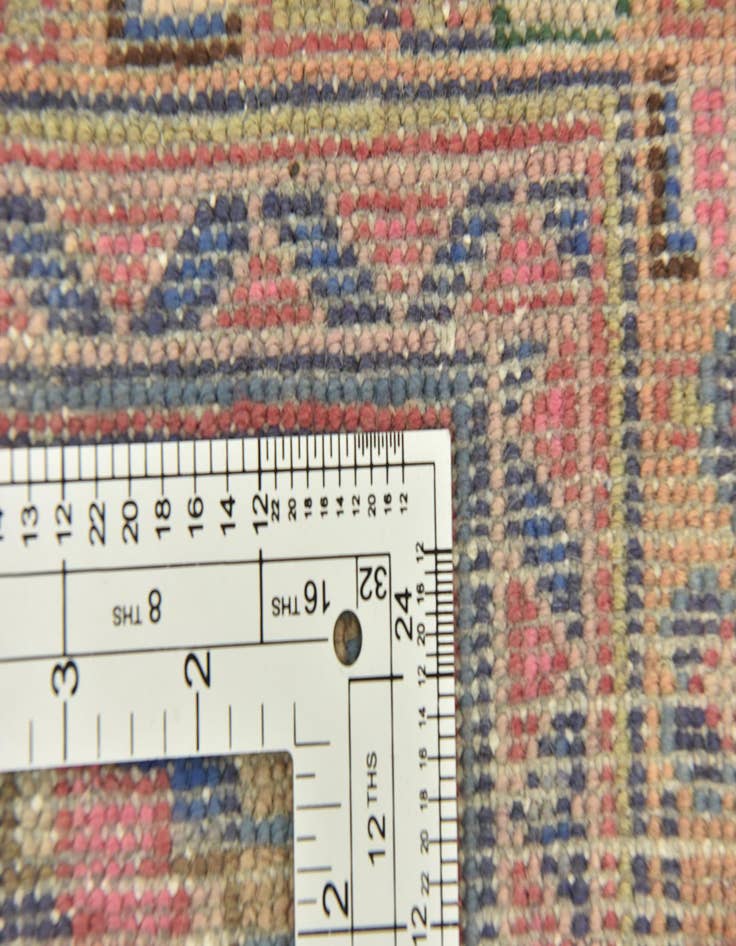 Detail image of 9' 7 x 12' 10  Hand Knotted Mashad Persian Wool Rug