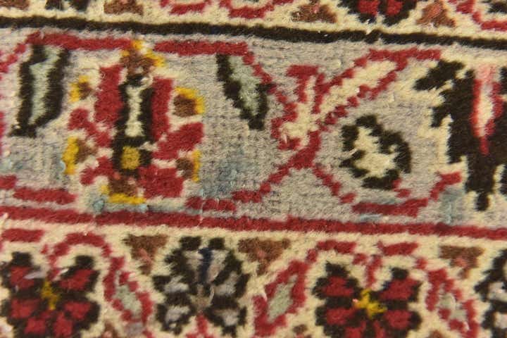 9' 4 x 14' 1 Hand Knotted Mashad Persian Wool Rug