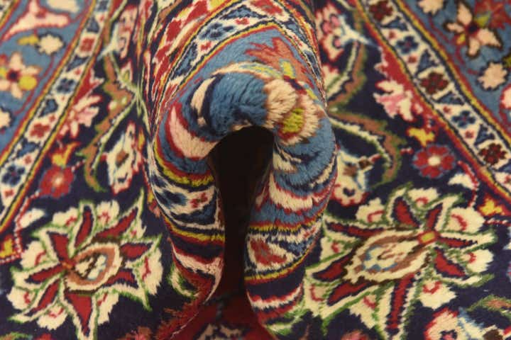 9' 10 x 13' 6 Hand Knotted Mashad Persian Wool Rug