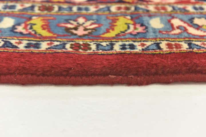 9' 10 x 13' 6 Hand Knotted Mashad Persian Wool Rug