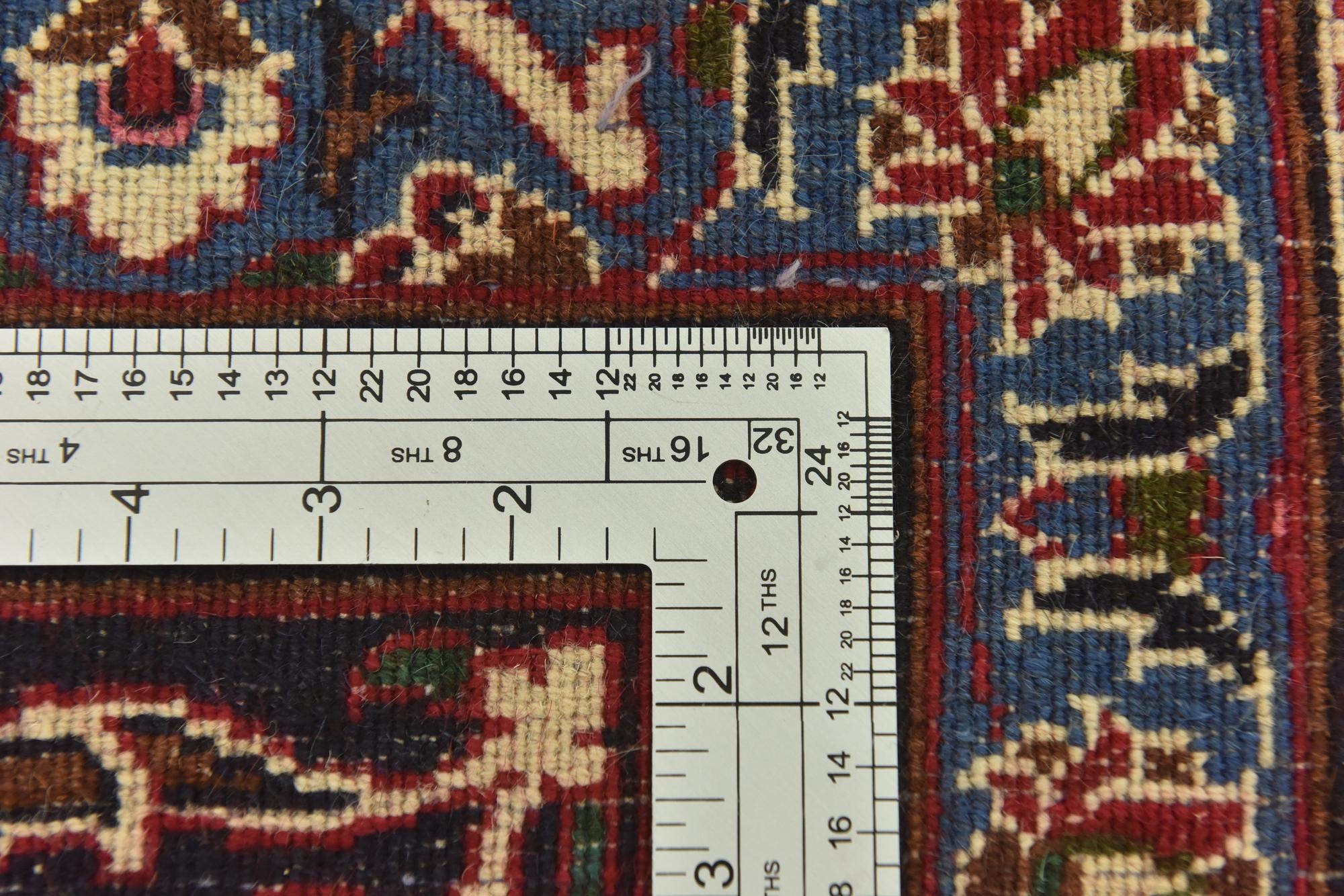 9' 9 x 12' 7 Hand Knotted Mashad Persian Wool Rug