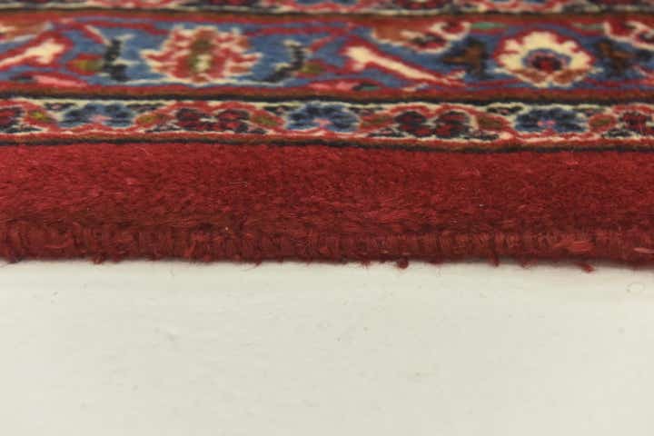 9' 9 x 12' 7 Hand Knotted Mashad Persian Wool Rug