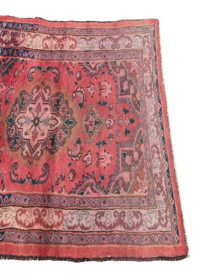 Detail image of 3' 1 x 5' Hand Knotted Mashad Persian Wool Rug