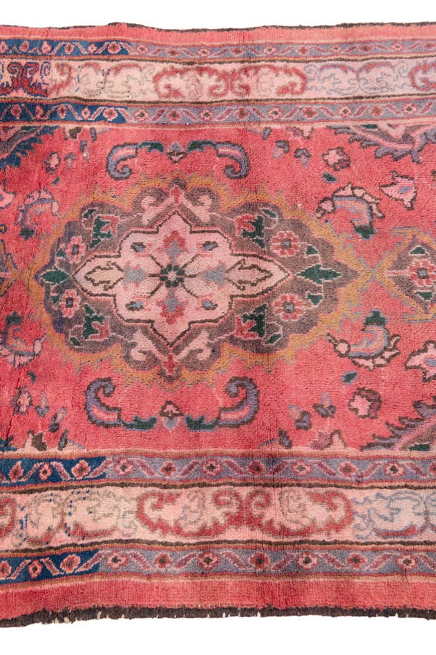 Detail image of 3' 1 x 5' Hand Knotted Mashad Persian Wool Rug
