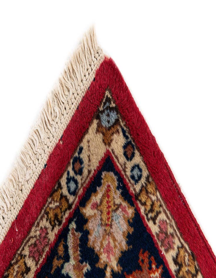 Detail image of 3' 3 x 5' Hand Knotted Mashad Wool Rug