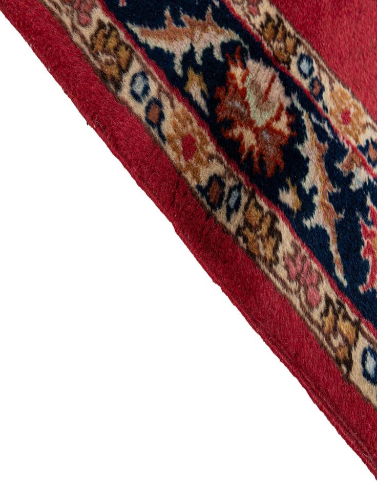 Detail image of 3' 3 x 5' Hand Knotted Mashad Wool Rug