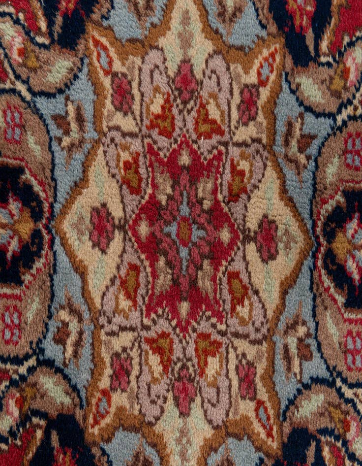Detail image of 3' 3 x 5' Hand Knotted Mashad Wool Rug