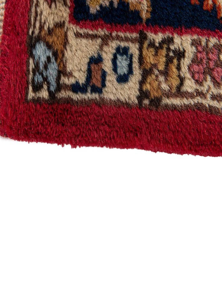 Detail image of 3' 3 x 5' Hand Knotted Mashad Wool Rug