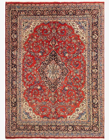 8' 11 x 11' 9 Mashad Wool Rug
