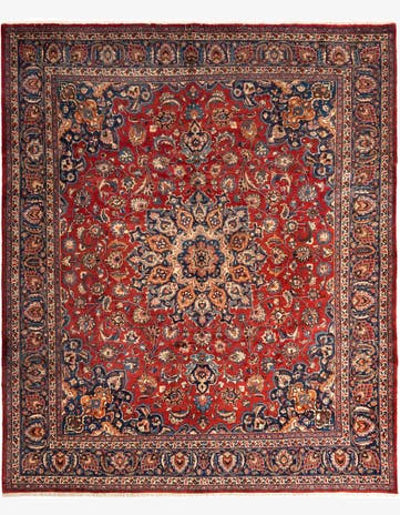 9' 9 x 11' 8 Mashad Wool Rug
