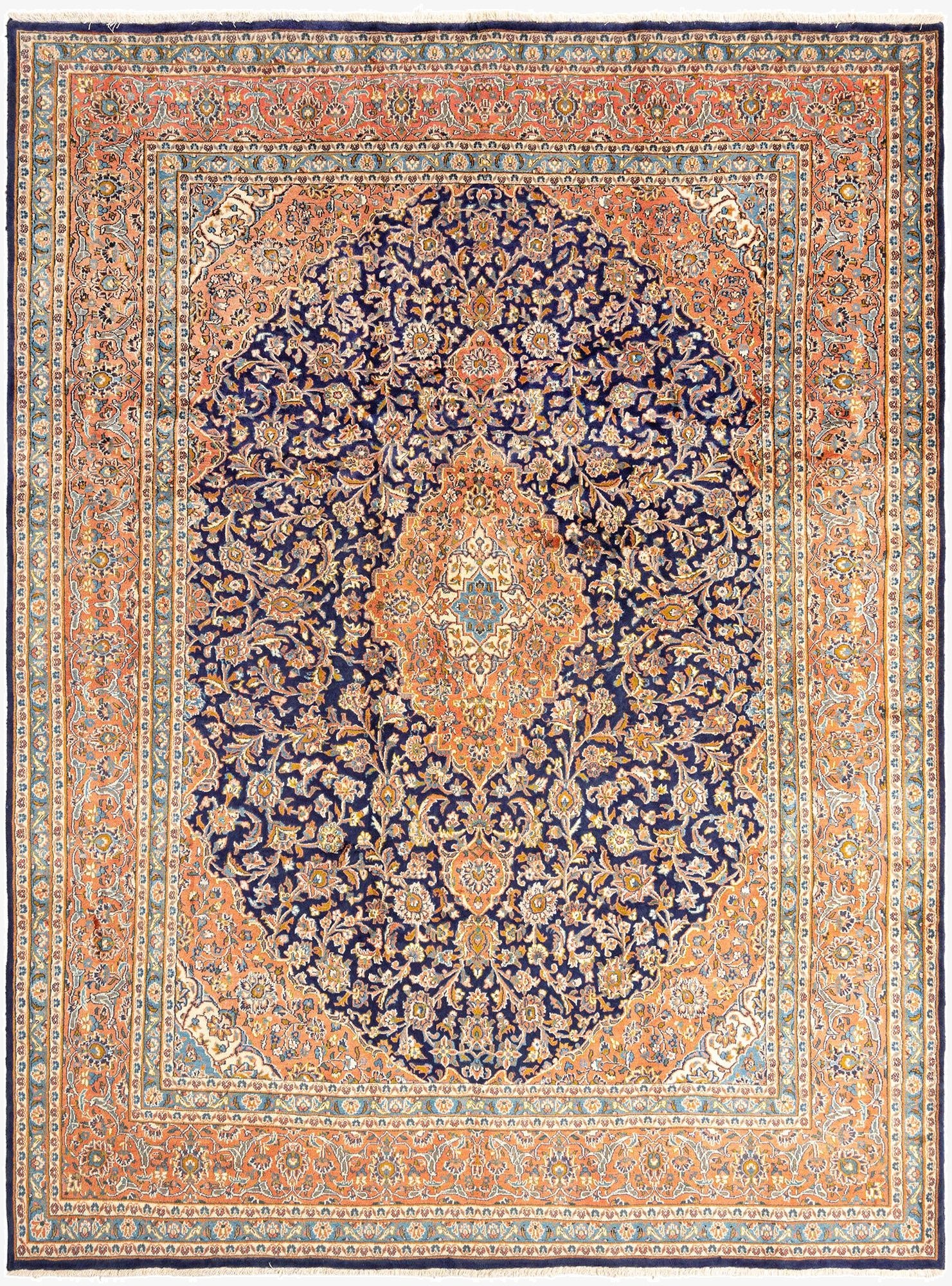 9' 8 x 12' 9 Mashad Wool Rug