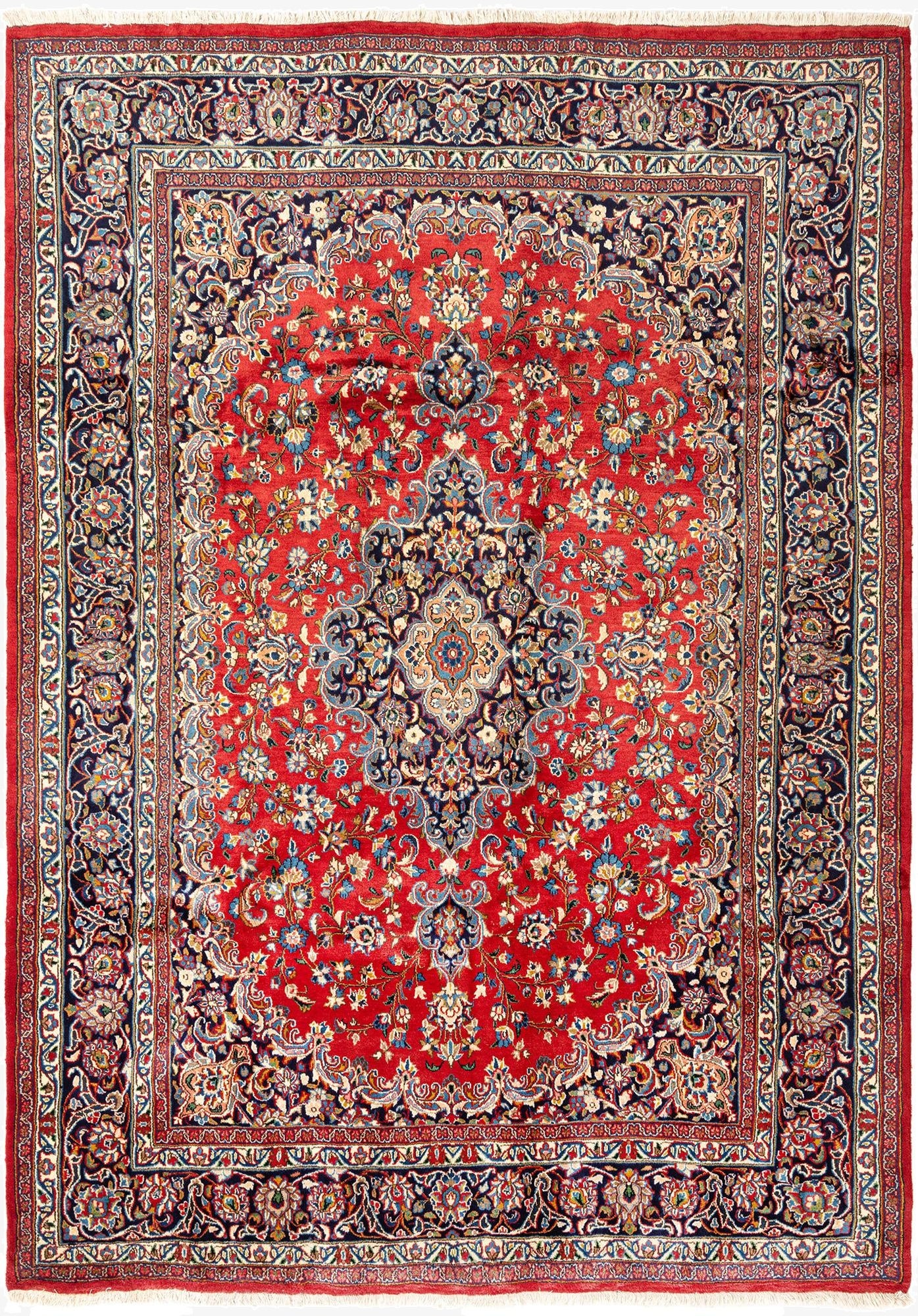 7' 11 x 11' 3 Mashad Wool Rug