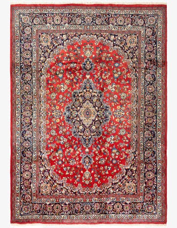 7' 11 x 11' 3 Mashad Wool Rug