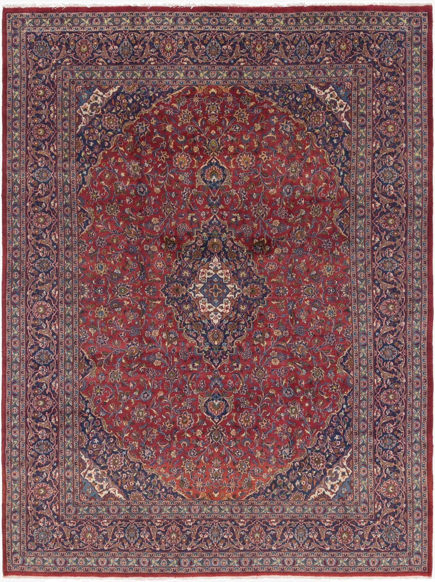 295cm x 395cm  Hand Knotted Mashad Persa Wool Alfombra
