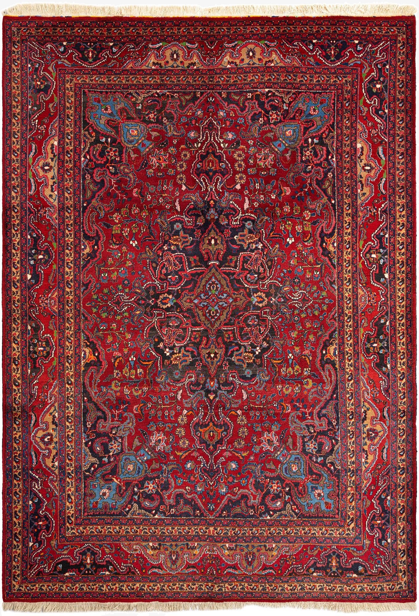 8' 5 x 11' 7 Mashad Wool Rug