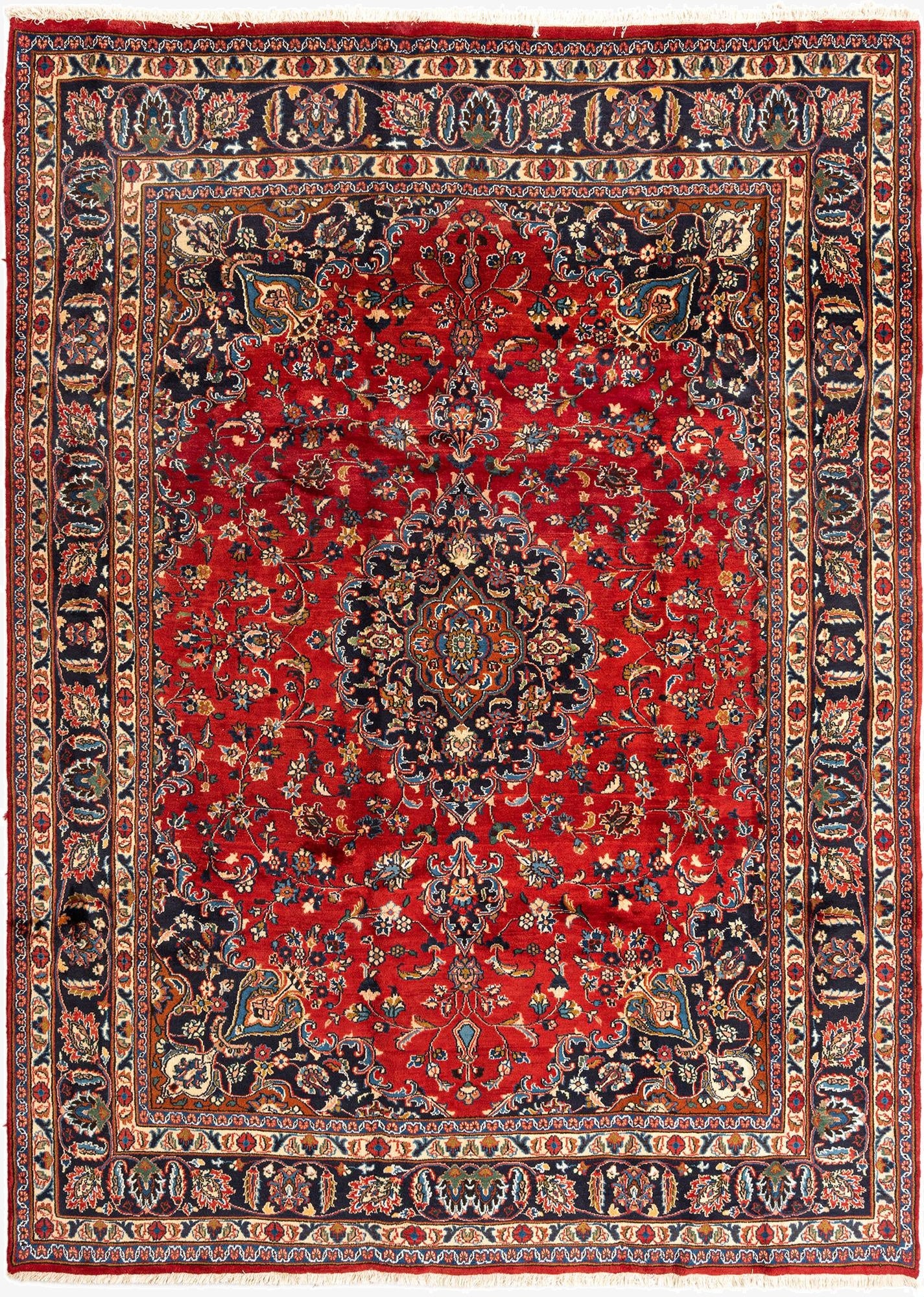 7' 9 x 11' 1 Mashad Wool Rug