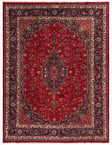 9' 10 x 12' 11 Mashad Wool Rug