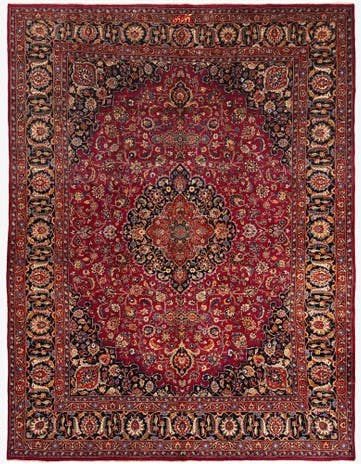 9' 7 x 12' 8 Mashad Wool Rug