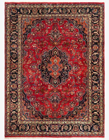 7' 10 x 10' 10 Mashad Wool Rug