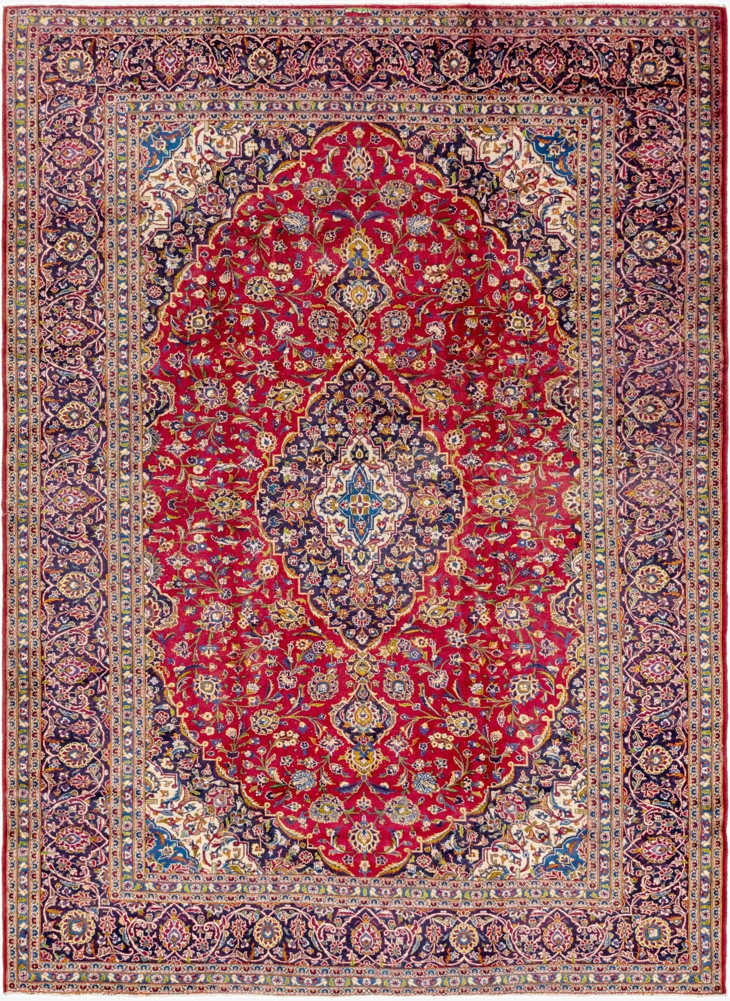 305cm x 405cm  Hand Knotted Mashad Persa Wool Alfombra