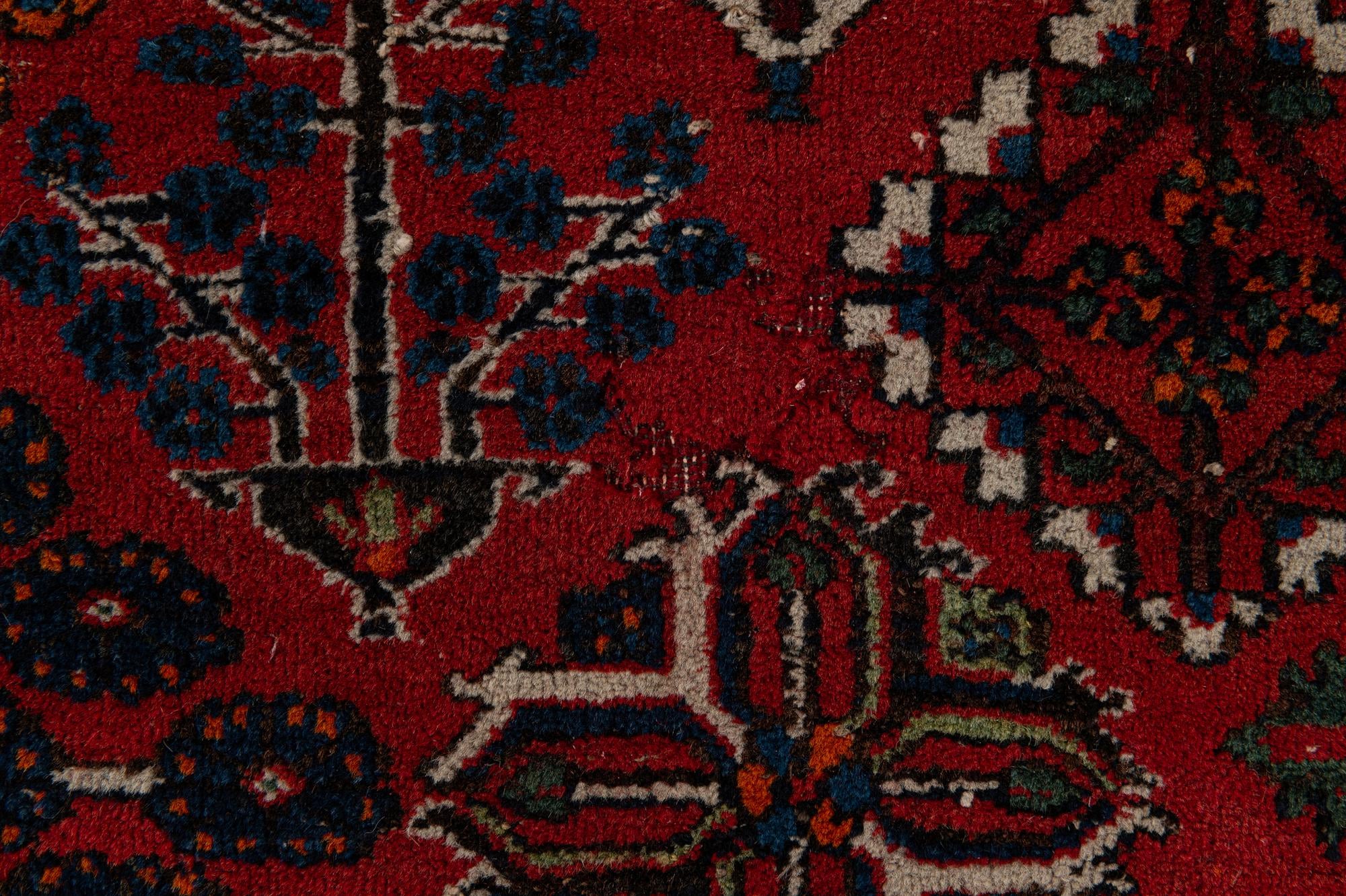 7' 10 x 11' 4 Hand Knotted Maymeh Persian Wool Rug