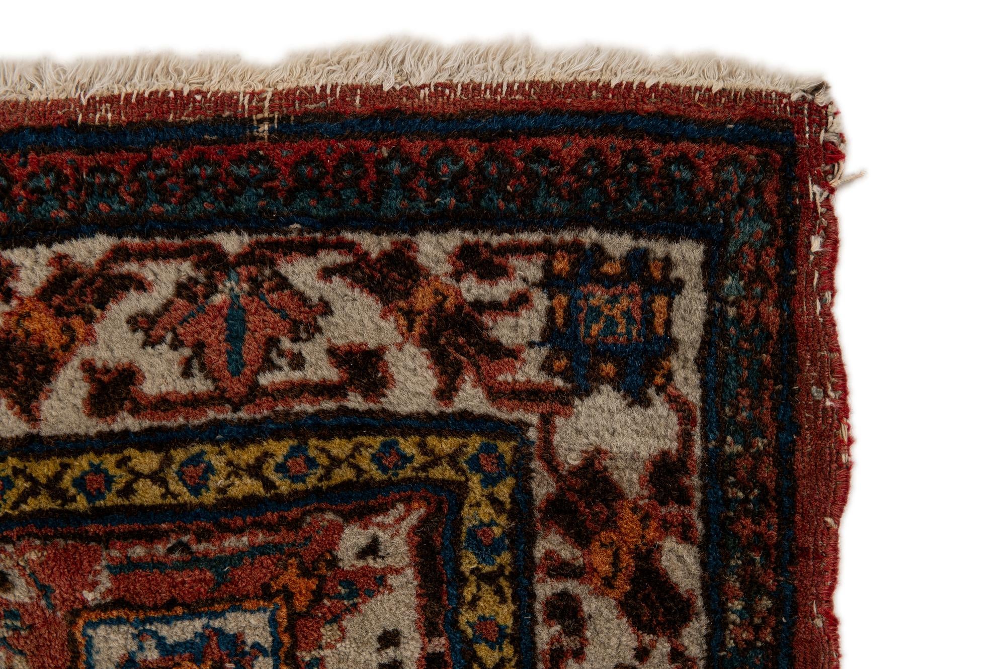 7' 10 x 11' 4 Hand Knotted Maymeh Persian Wool Rug