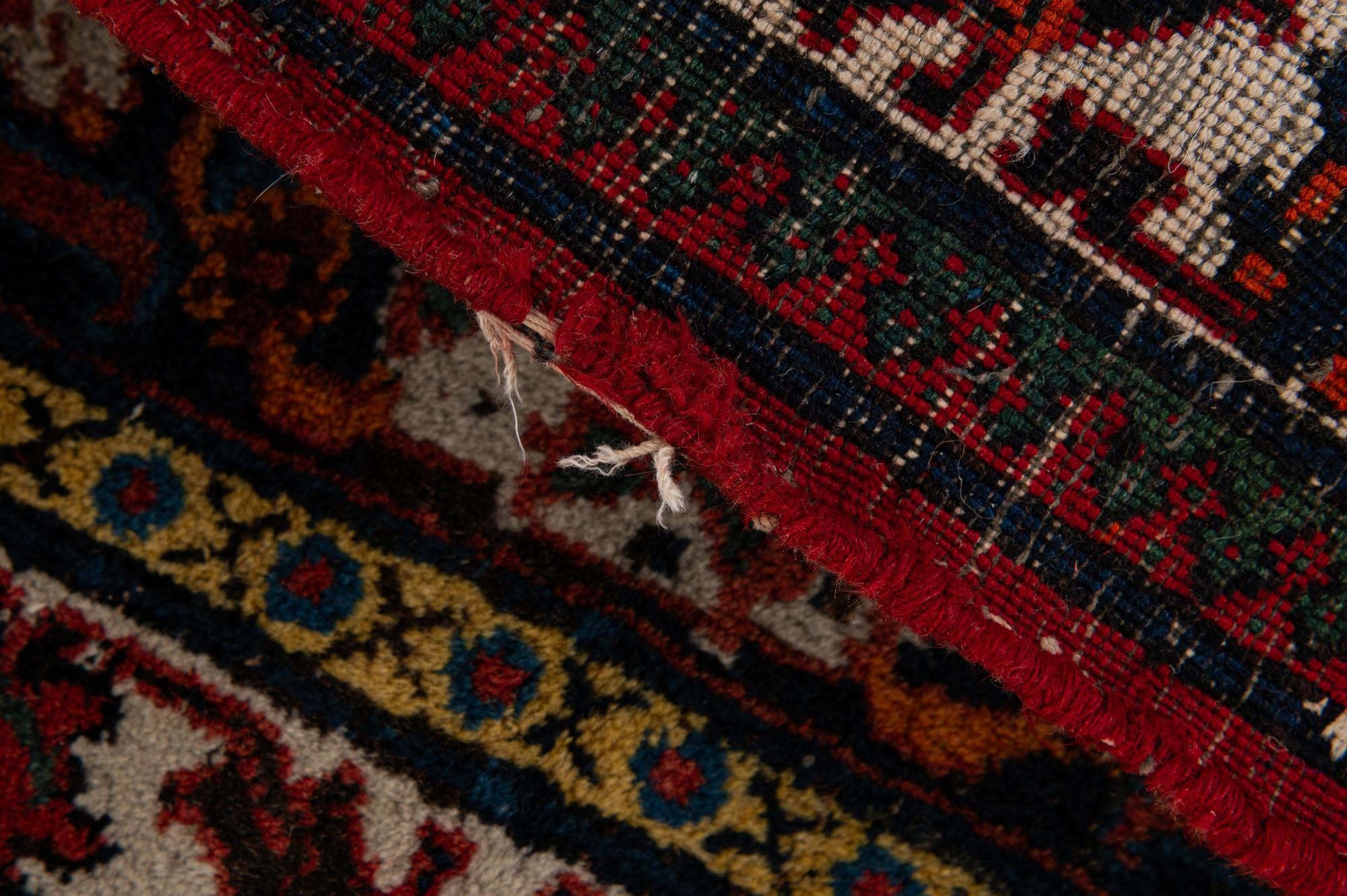 7' 10 x 11' 4 Hand Knotted Maymeh Persian Wool Rug