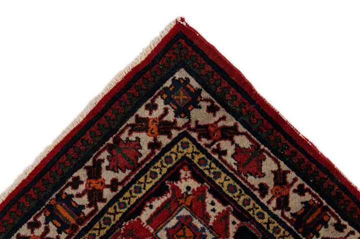 7' 10 x 11' 4 Hand Knotted Maymeh Persian Wool Rug