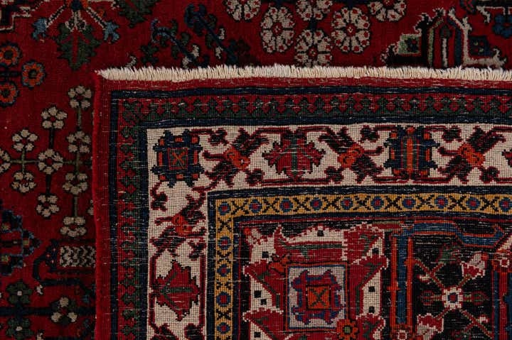 7' 10 x 11' 4 Hand Knotted Maymeh Persian Wool Rug
