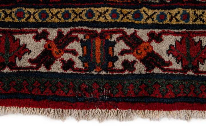 7' 10 x 11' 4 Hand Knotted Maymeh Persian Wool Rug