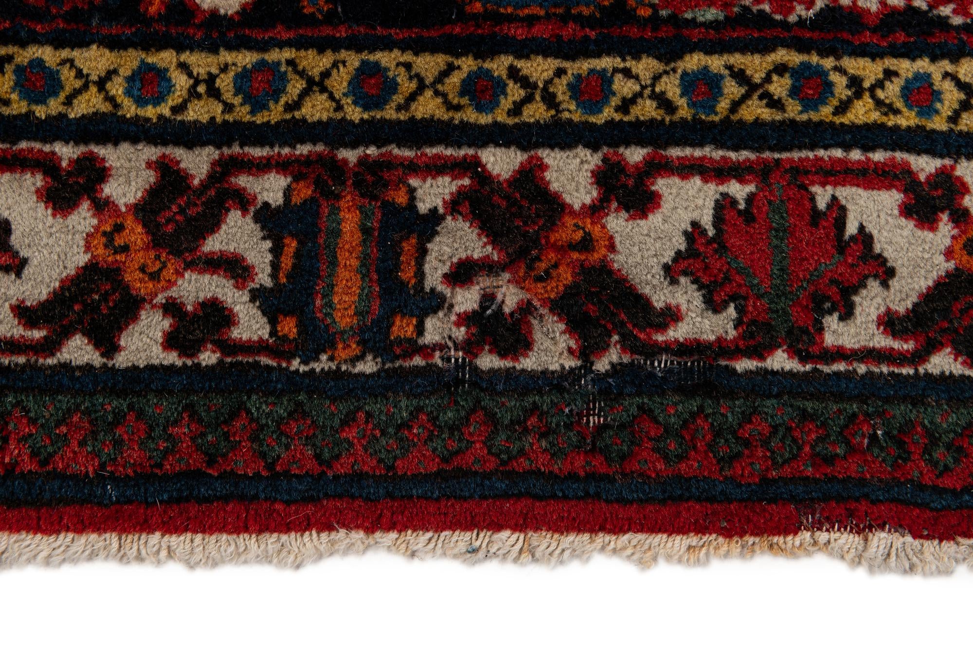7' 10 x 11' 4 Hand Knotted Maymeh Persian Wool Rug