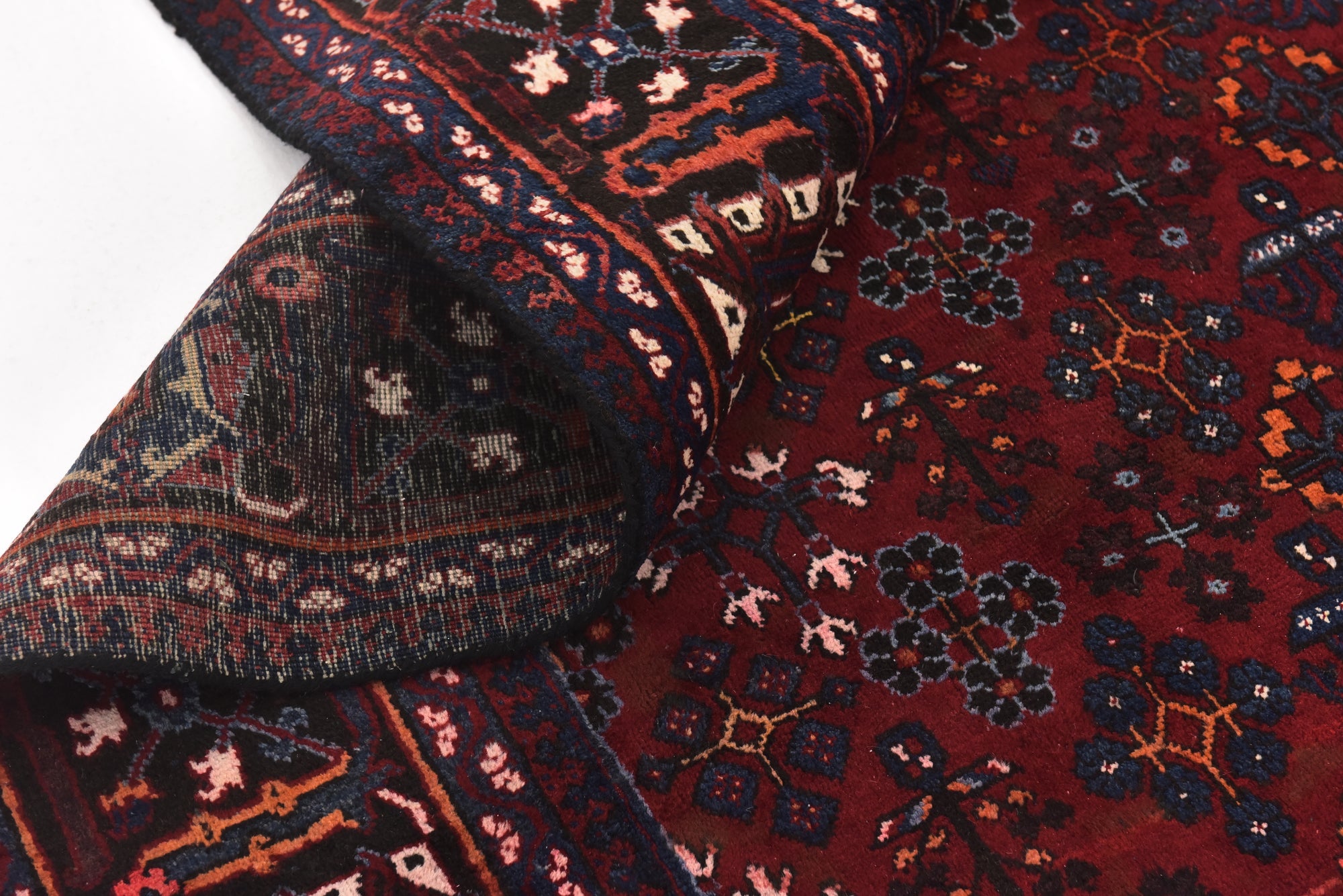 9' 2 x 12' 3 Hand Knotted Maymeh Persian Wool Rug