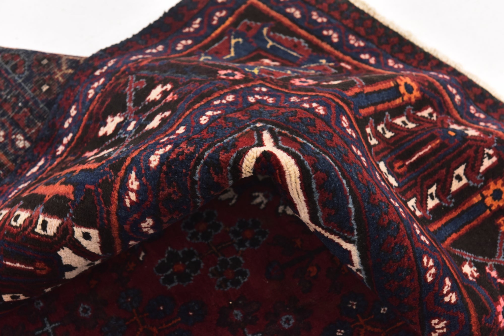 9' 2 x 12' 3 Hand Knotted Maymeh Persian Wool Rug