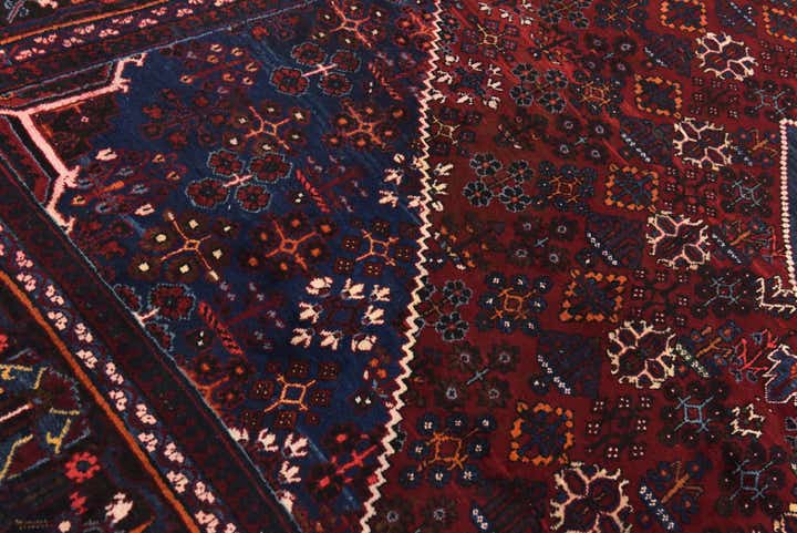 9' 2 x 12' 3 Hand Knotted Maymeh Persian Wool Rug