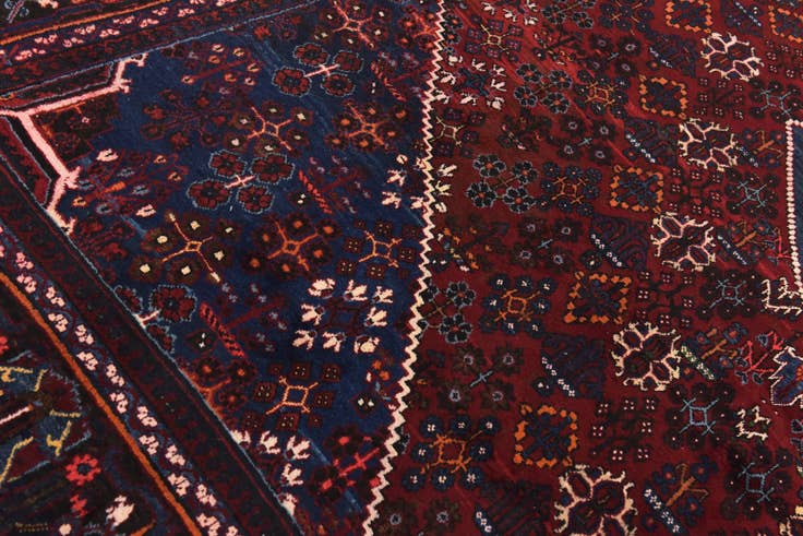 Detail image of 9' 2 x 12' 3 Hand Knotted Maymeh Persian Wool Rug