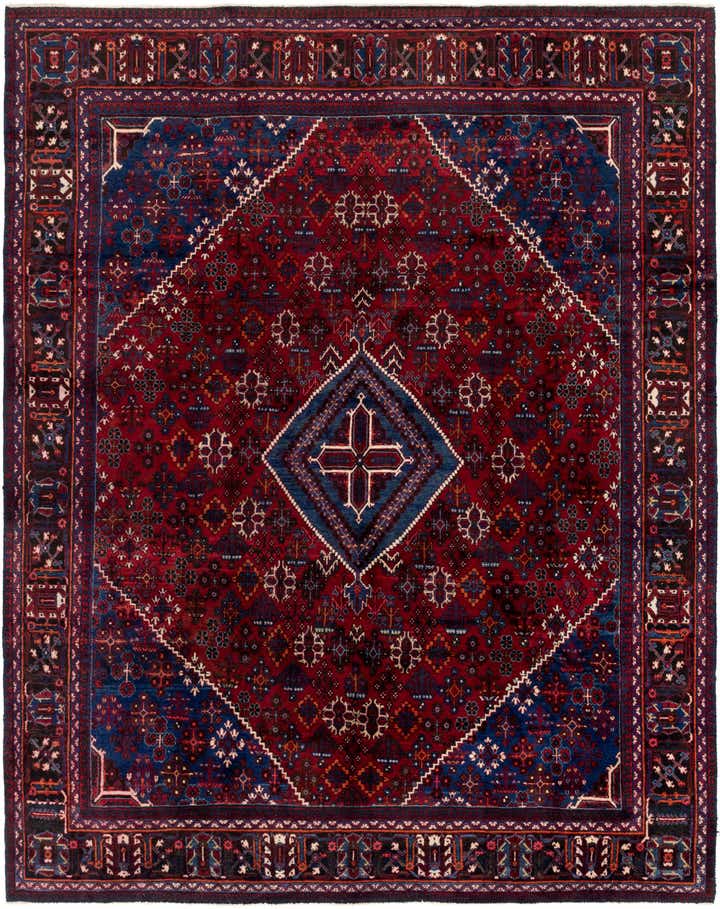 9' 2 x 12' 3 Hand Knotted Maymeh Persian Wool Rug
