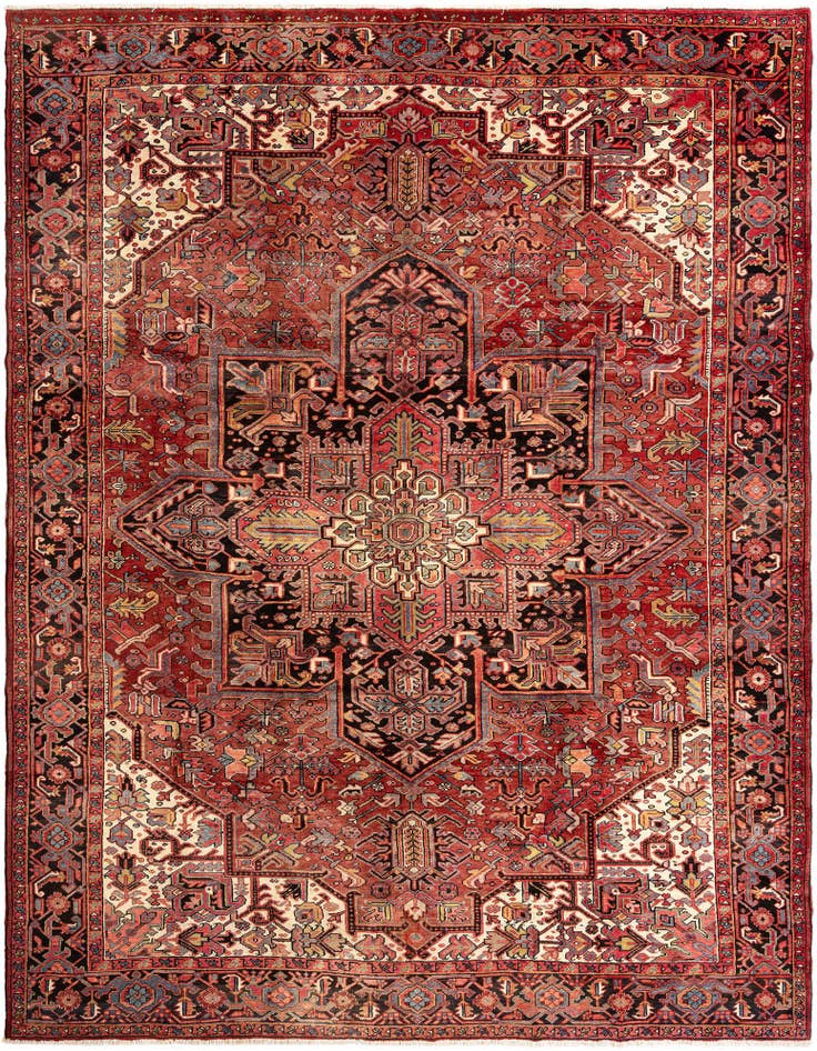 Detail image of 9' 10 x 12' 6 Mehraban Wool Rug