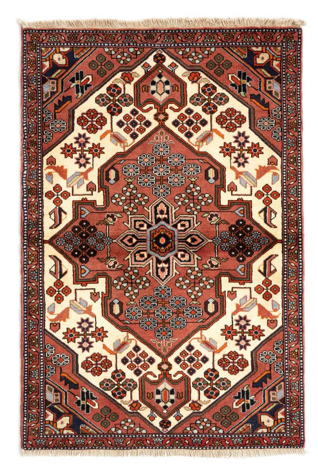 Detailansicht von 105cm x 155cm Mehraban Wolle Teppich