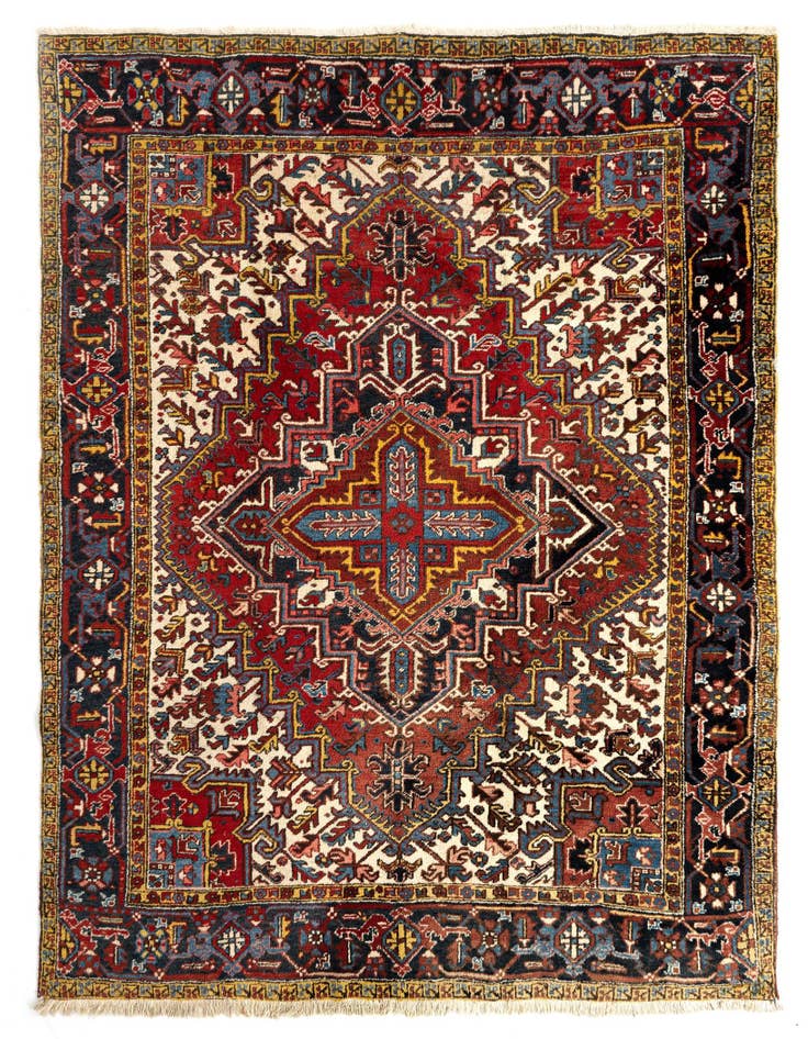 Detail image of 7' 10 x 9' 9 Mehraban Wool Rug