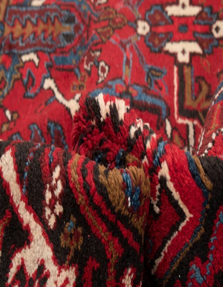 Detail image of 8' 11 x 11' 3  Hand Knotted Mehraban Persian Wool Rug