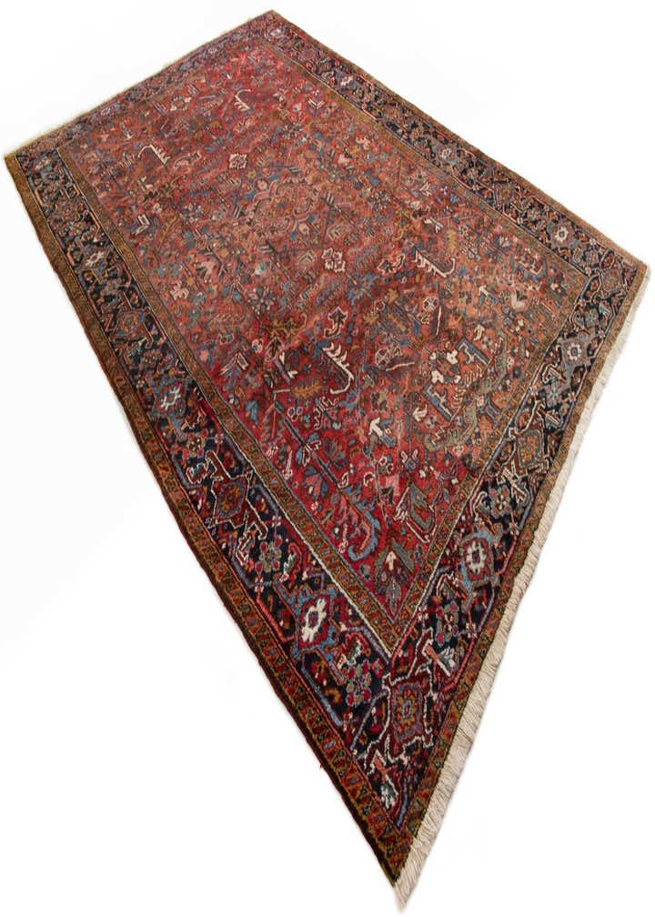 7' 4 x 10' 7 Hand Knotted Mehraban Persian Wool Rug