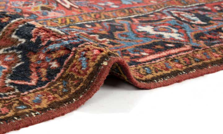 7' 4 x 10' 7 Hand Knotted Mehraban Persian Wool Rug