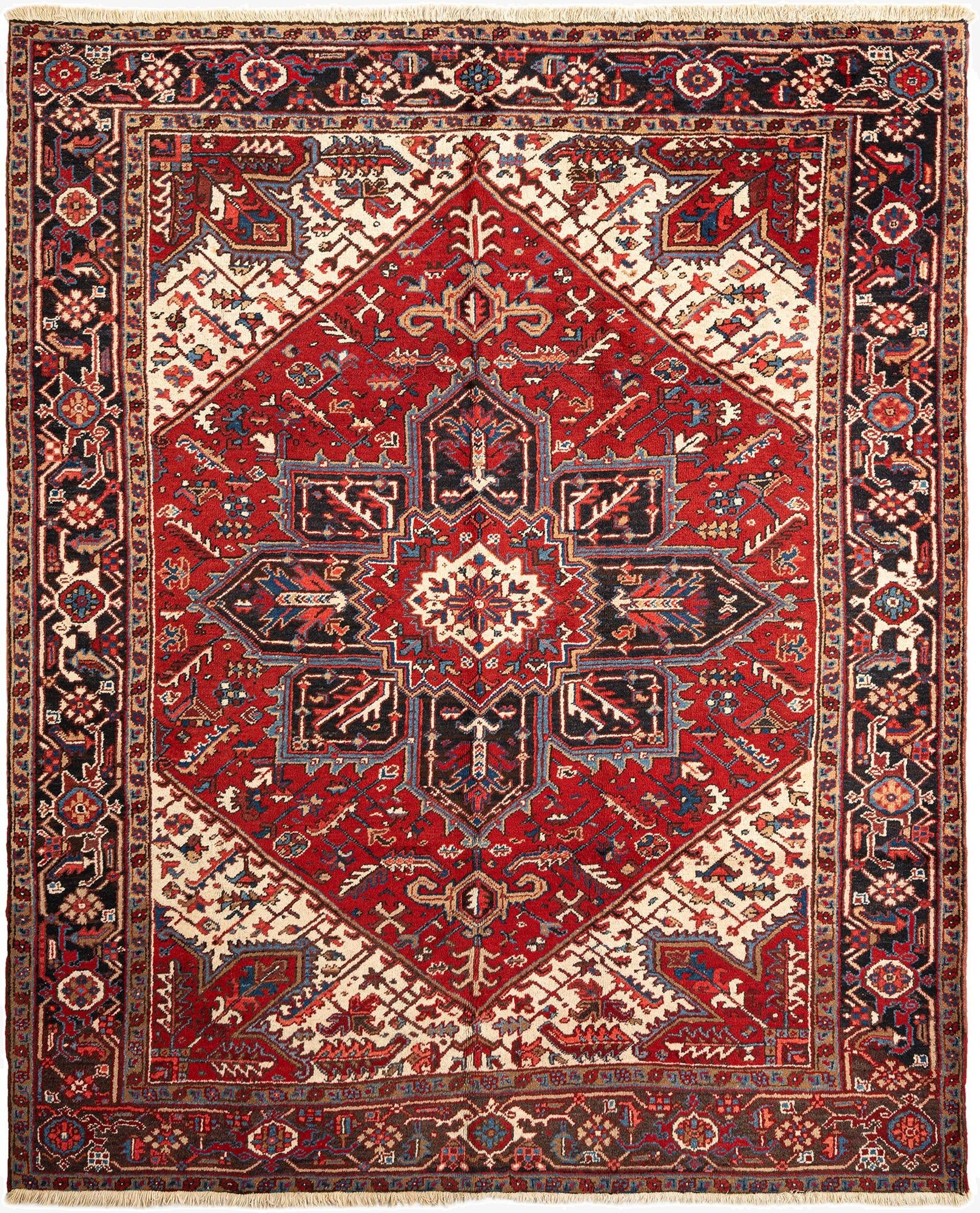 7' 10 x 9' 6 Mehraban Wool Rug