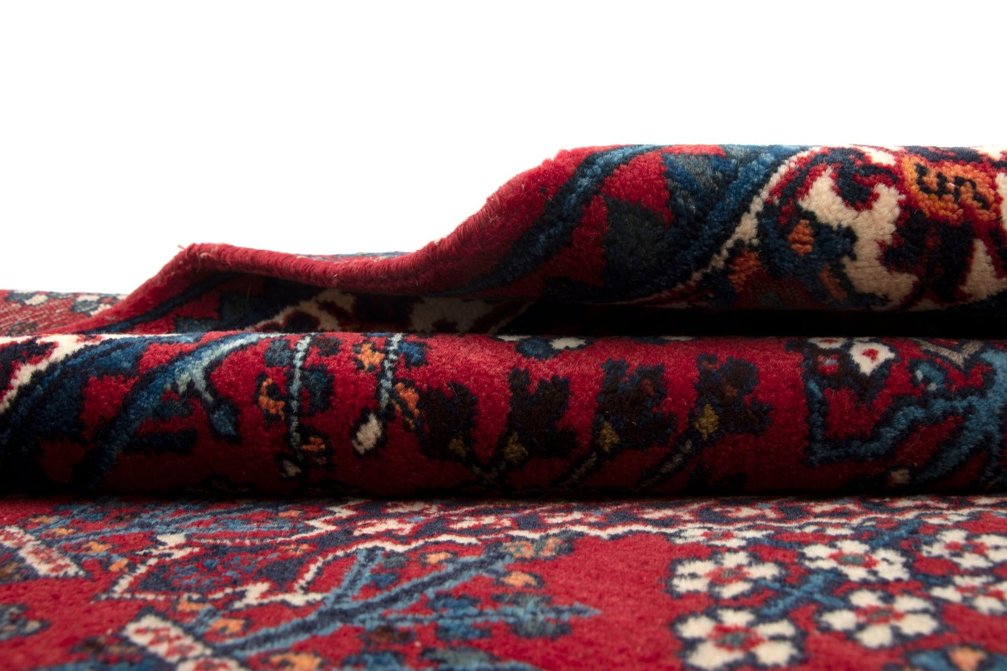 3' 7 x 6' 2 Hand Knotted Meimeh Persian Wool Rug