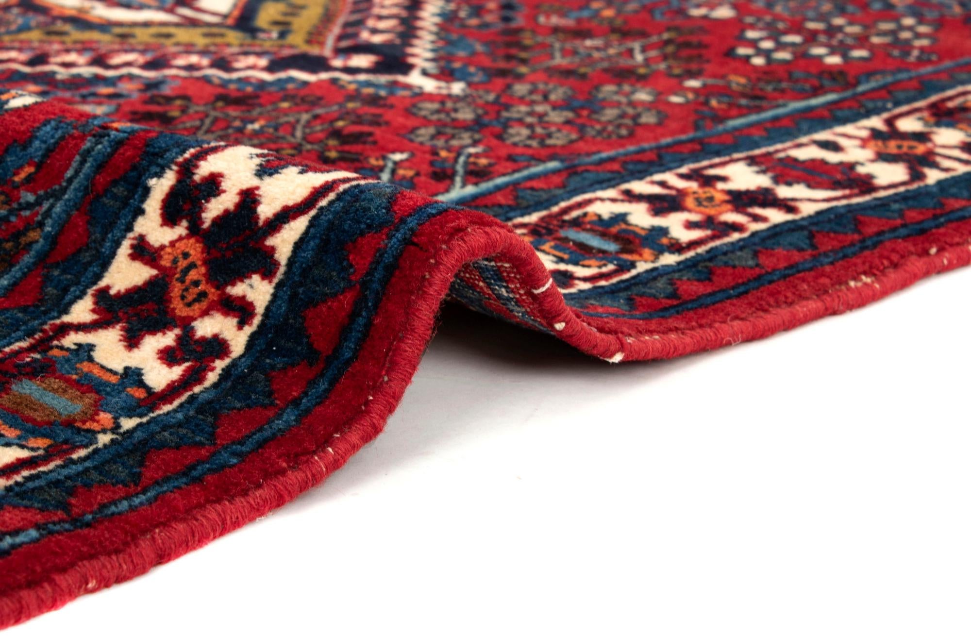 3' 7 x 6' 2 Hand Knotted Meimeh Persian Wool Rug