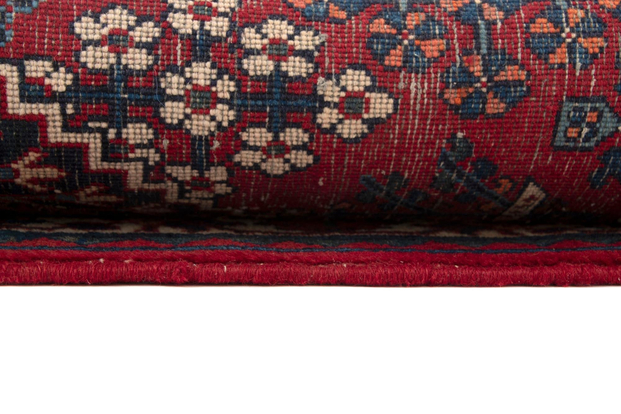 3' 7 x 6' 2 Hand Knotted Meimeh Persian Wool Rug