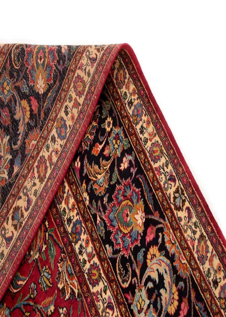 9' 8 x 12' 6 Meshed with Silk Rug