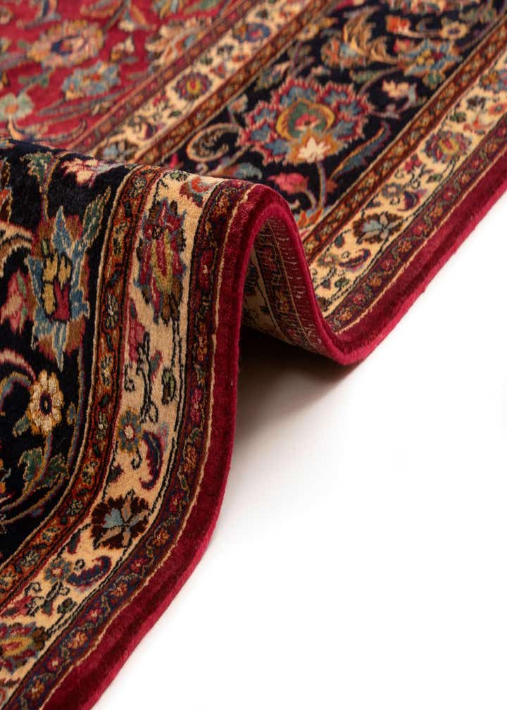 9' 8 x 12' 6 Meshed with Silk Rug