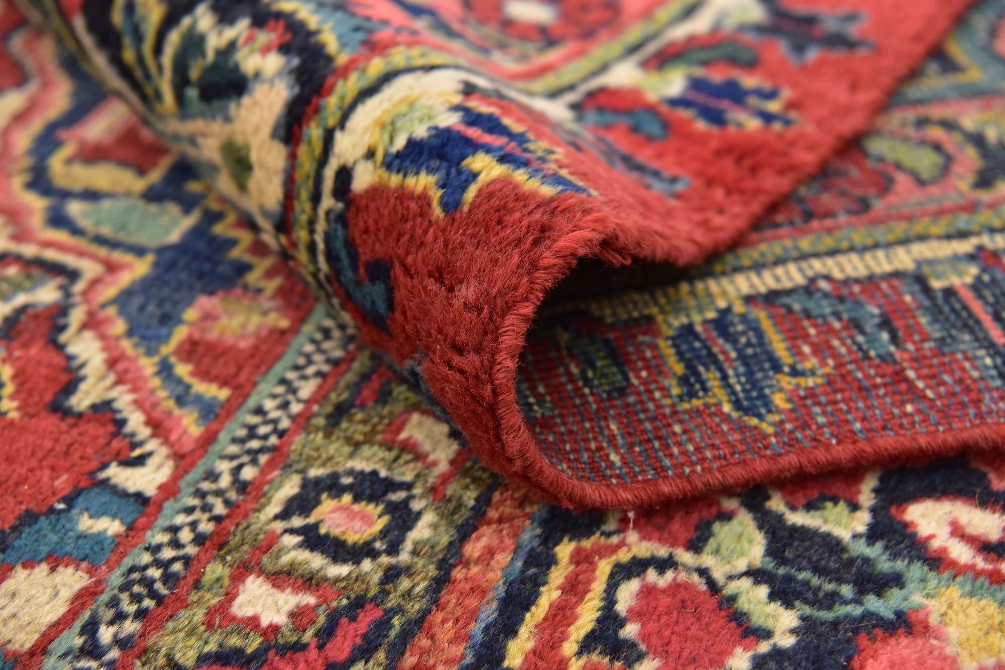 10' 3 x 14' Hand Knotted Meshkabad Persian Wool Rug