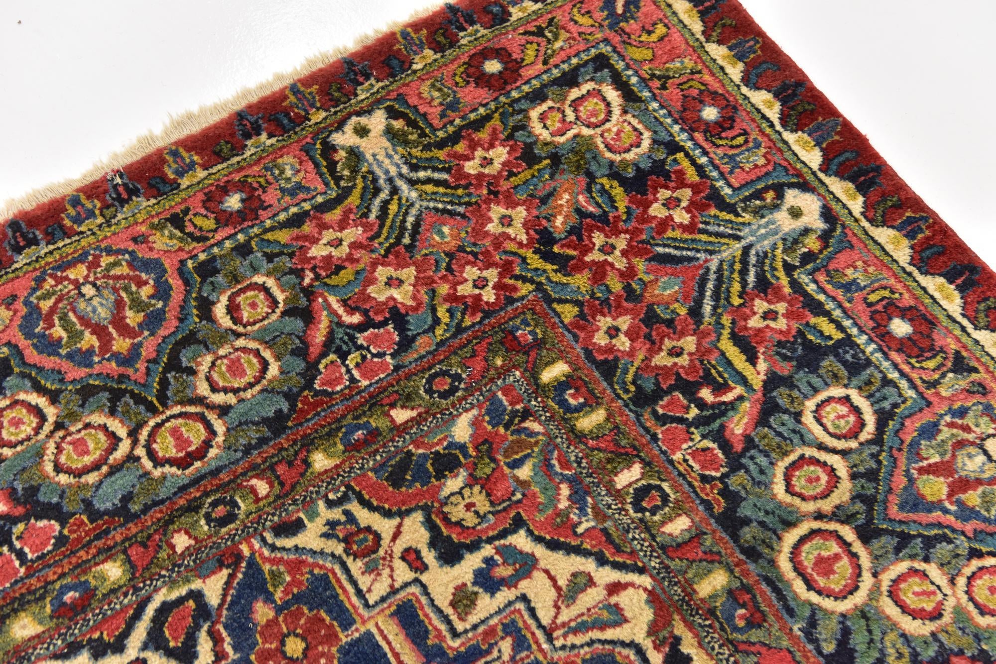 10' 3 x 14' Hand Knotted Meshkabad Persian Wool Rug
